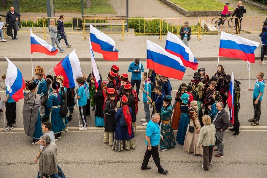 The gathering point is Partizanskaya Street