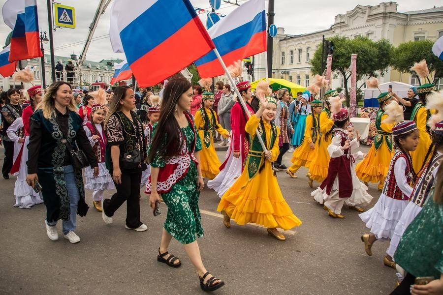 Time to hurry: the official opening of Russia Day will begin in a few minutes