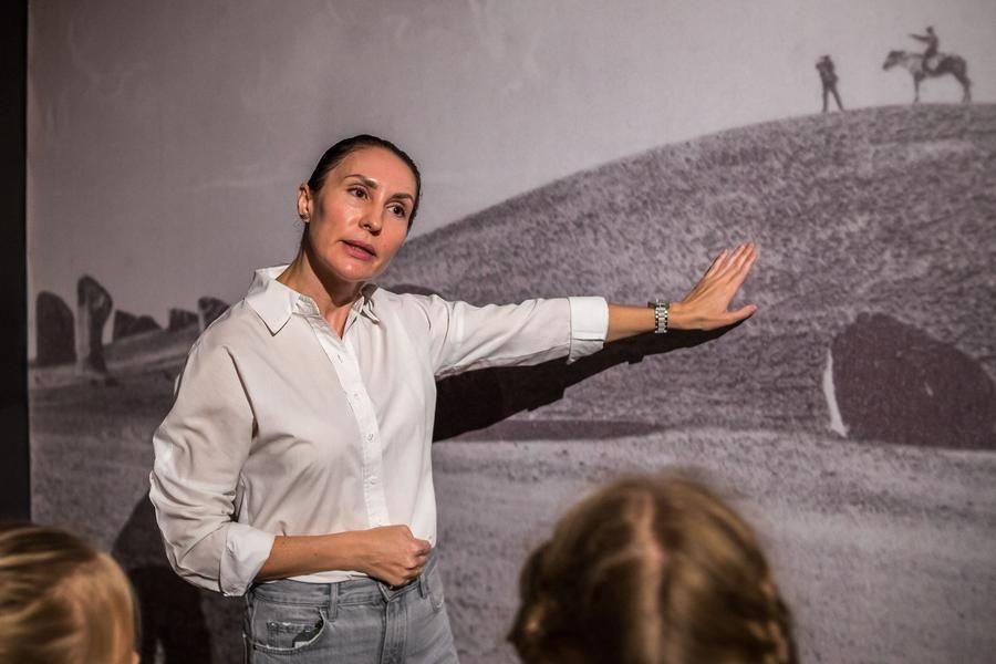 Guided tours help visitors grasp the scale of the archaeological research conducted