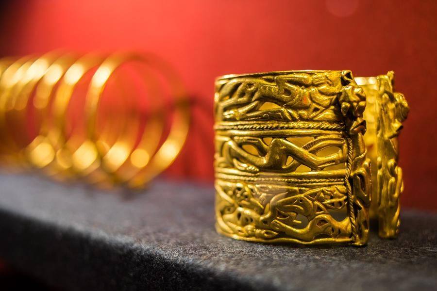 Around 600 items showcase the craftsmanship of ancient artisans