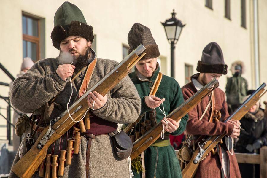 Firing a matchlock musket took a great deal of effort