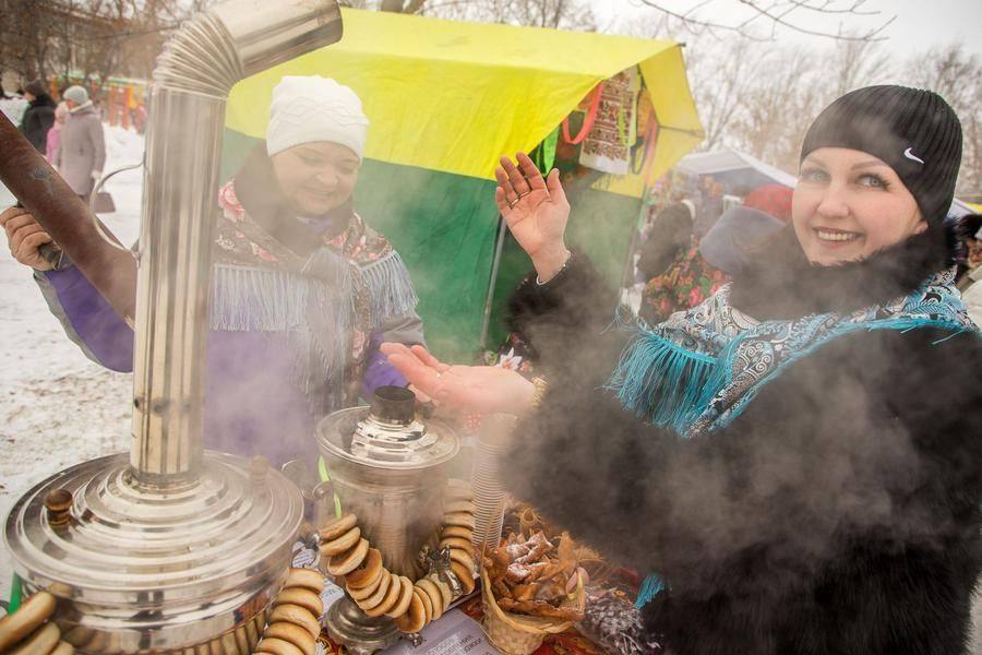 Plenty of smoke today — tea-making requires it!