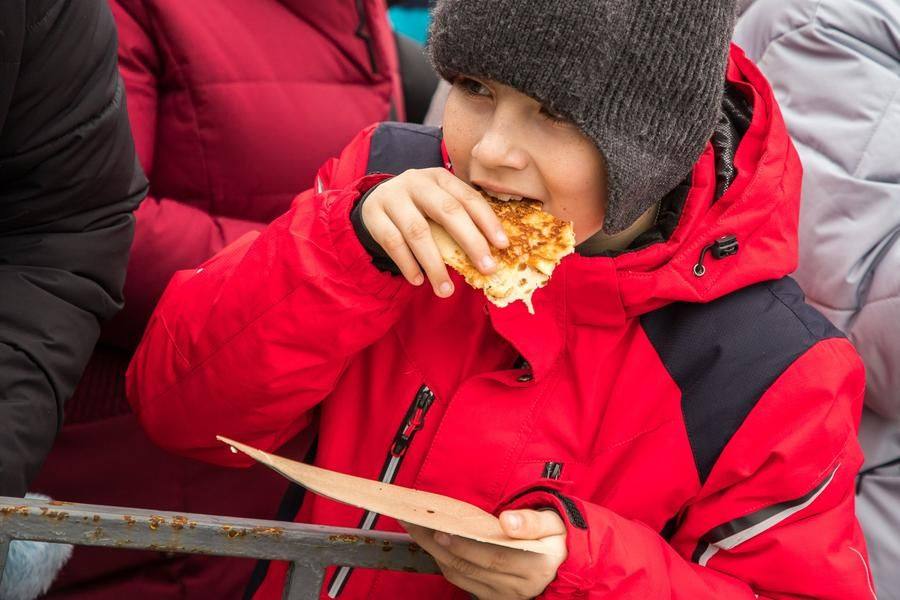 The lucky ones bid farewell to winter well fed and happy