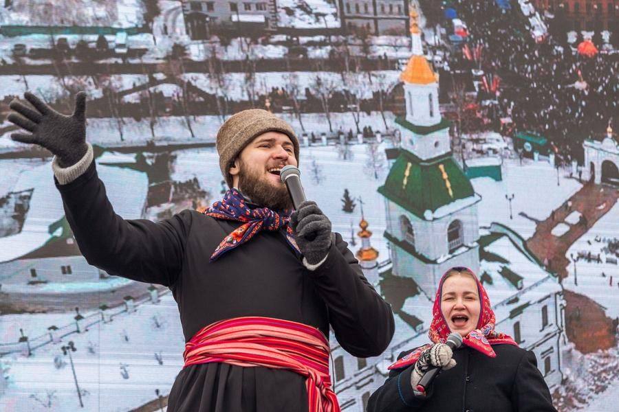 Their appearance in Yalutorovsk underscores the scale of the event