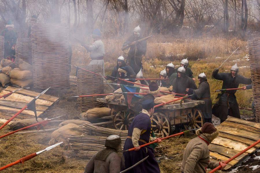 The surviving troops of the hetman fled toward the border, and the Russians did not pursue them