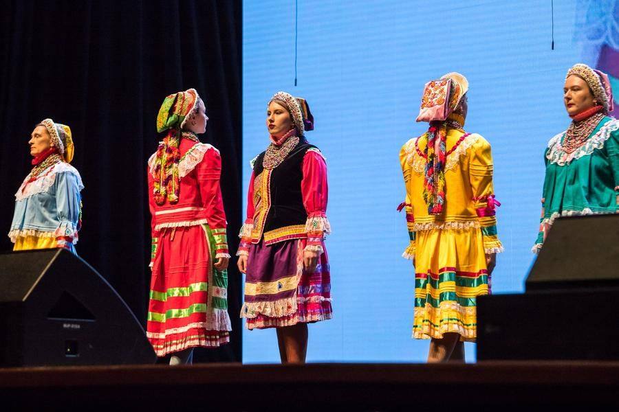 The antique clothing is collected and restored by Elena Zinina, a master craftswoman from Lipetsk