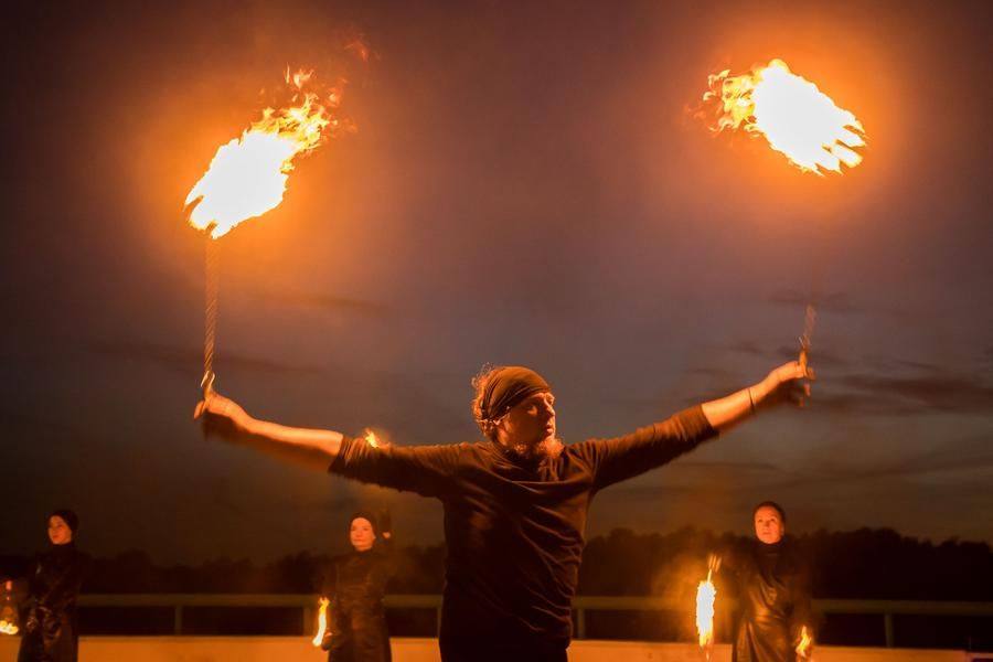 Fire can speak volumes, especially when resonating with a composer’s intent
