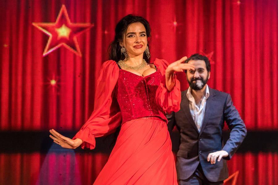 Angelina Kutina and Artur Danielyan’s repertoire combines both singing and dancing