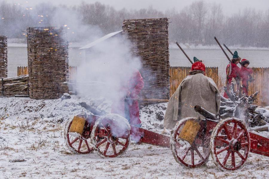 The cannons roar…