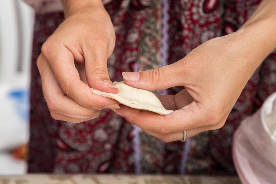 The edge is perfectly neat — it definitely won’t fall apart in the boiling water!