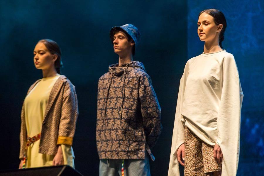 These are modern outfits with the traditional spirit of the Varvara Zenina brand