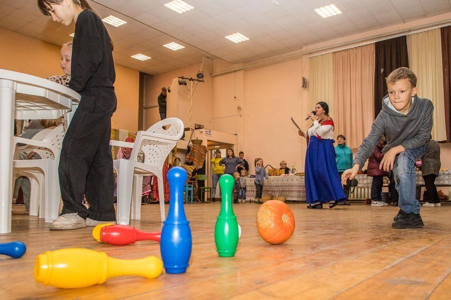 Knocking down pins with a small pumpkin is something new — and that’s what makes it exciting