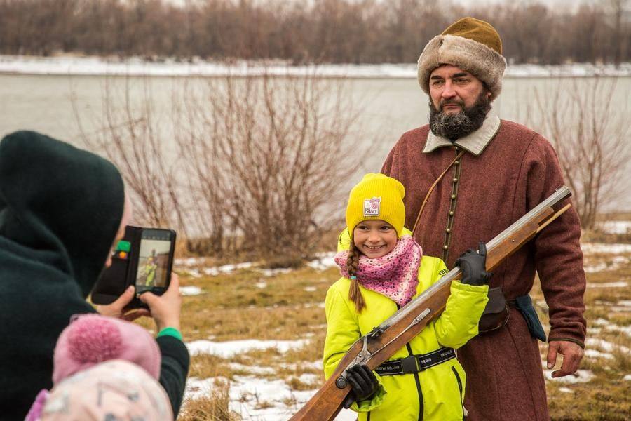 When else will you get the chance to borrow a matchlock musket from a serviceman?