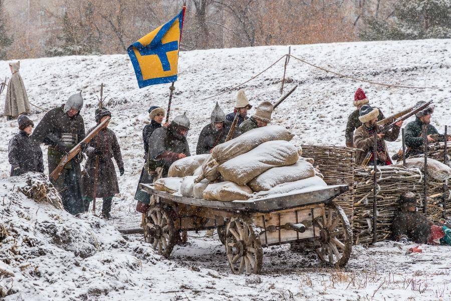 And now, Russians take up new defensive lines