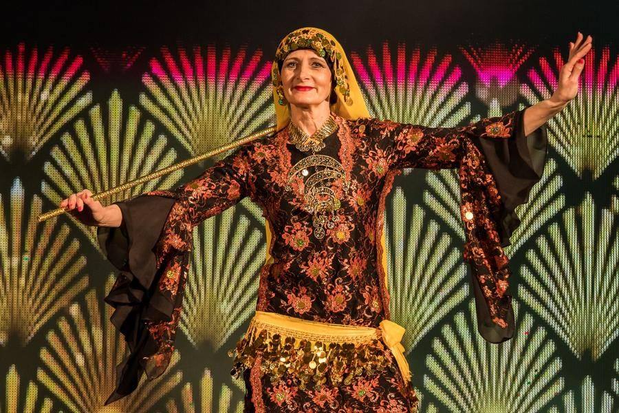 To the song “Ahmed ya Omar”, Lyudmila Goncharenko takes the stage once again