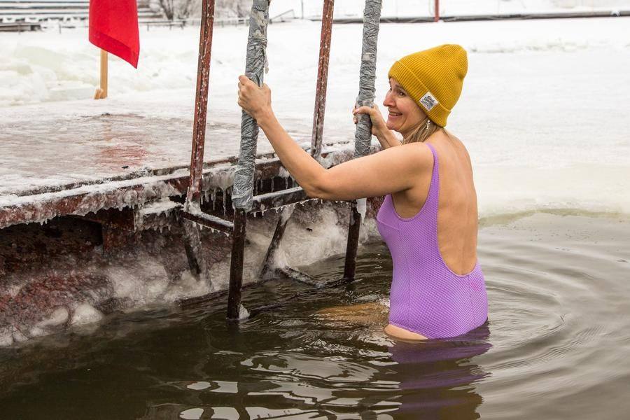 But in a moment, the water no longer feels so hostile