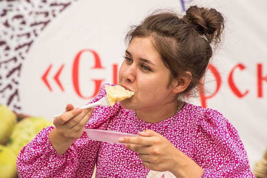 The best sign of quality is when the cook happily eats her own dumplings