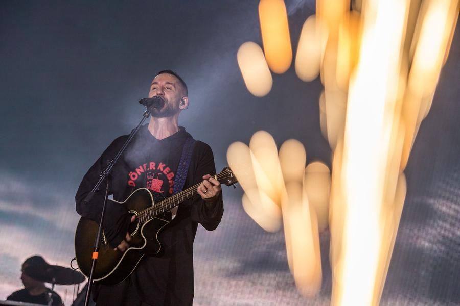 Fireworks help put a bright exclamation point on a hit-filled set