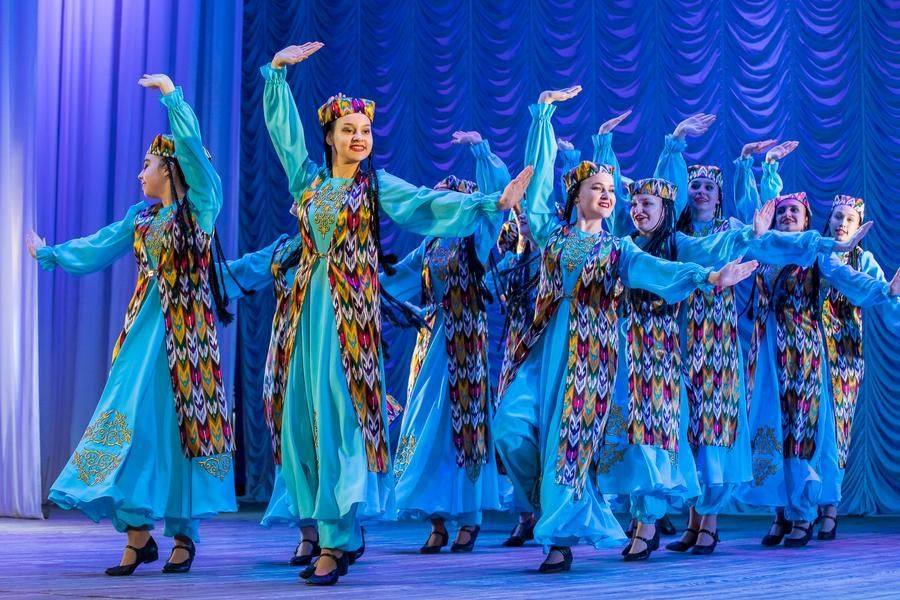 With so many performers, it’s no wonder the act needs a large stage
