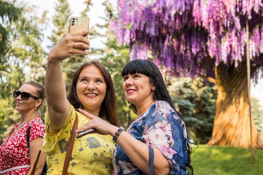 The happiest, most delighted selfies are taken right here