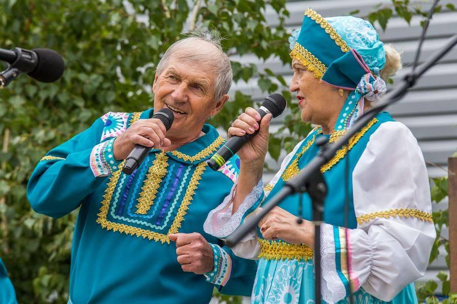 And the stronghold of fun was the veterans’ choir “Native Melodies” from Okoneshnikovsky District