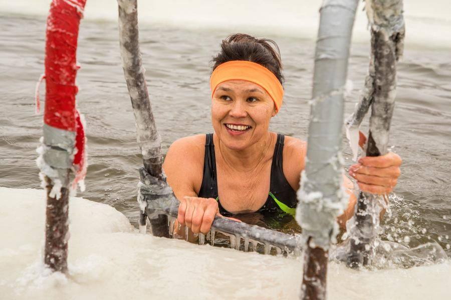 Once people find their place in ice swimming, many stay with the club for decades