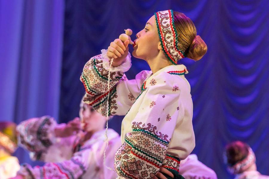 Whistles are actively used as part of the ritual to call forth the spring season