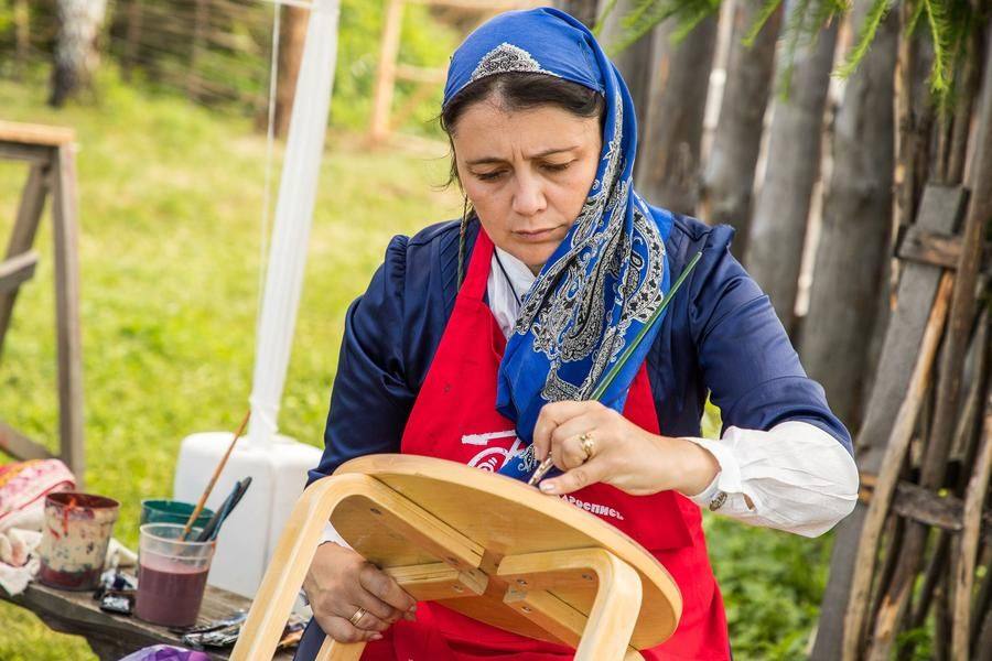 Furniture is another type of object the craftswomen transform