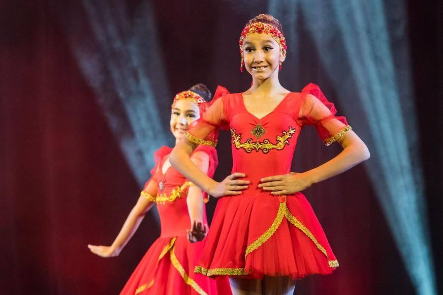 The young dancers master all types of choreography — from folk to contemporary