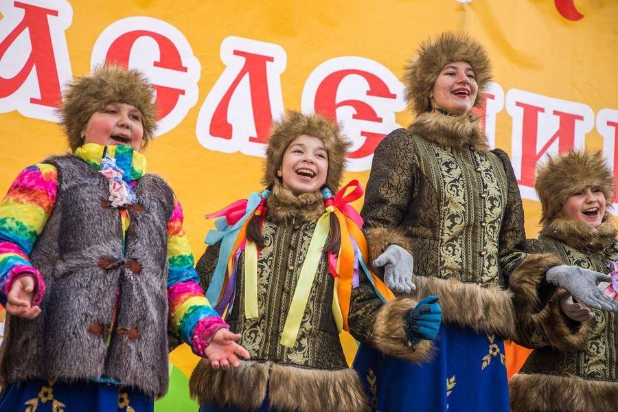 Cheerful spring folk songs fill the air