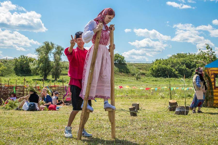 Traditional folk games are open to everyone