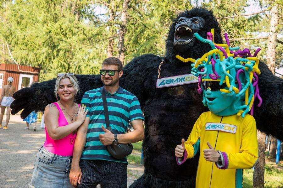 Adults often can’t resist stopping by the characters from movies and games either