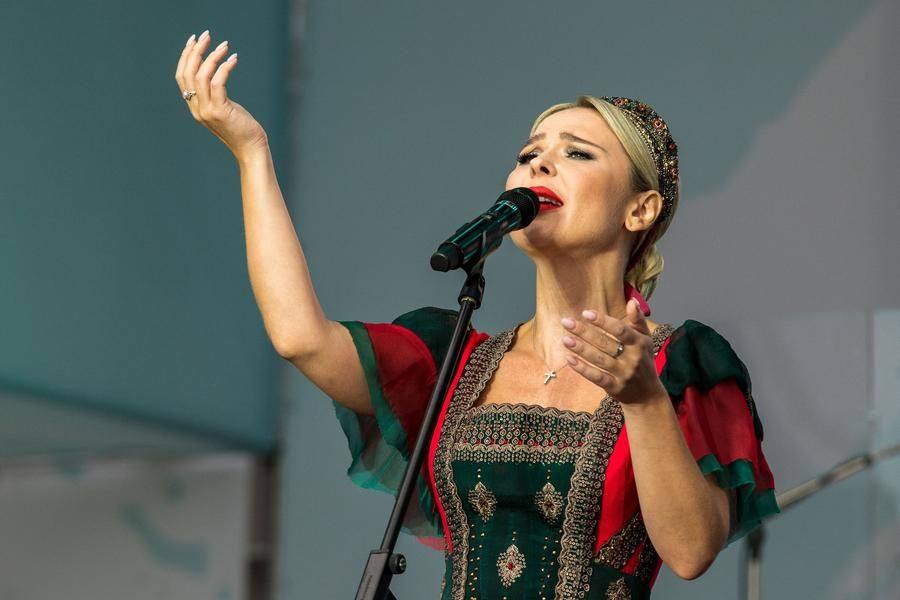 The first song is soulful and melodious, with long, flowing phrases