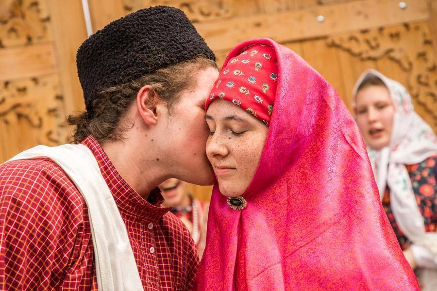 From now on, it’s permissible to kiss the bride