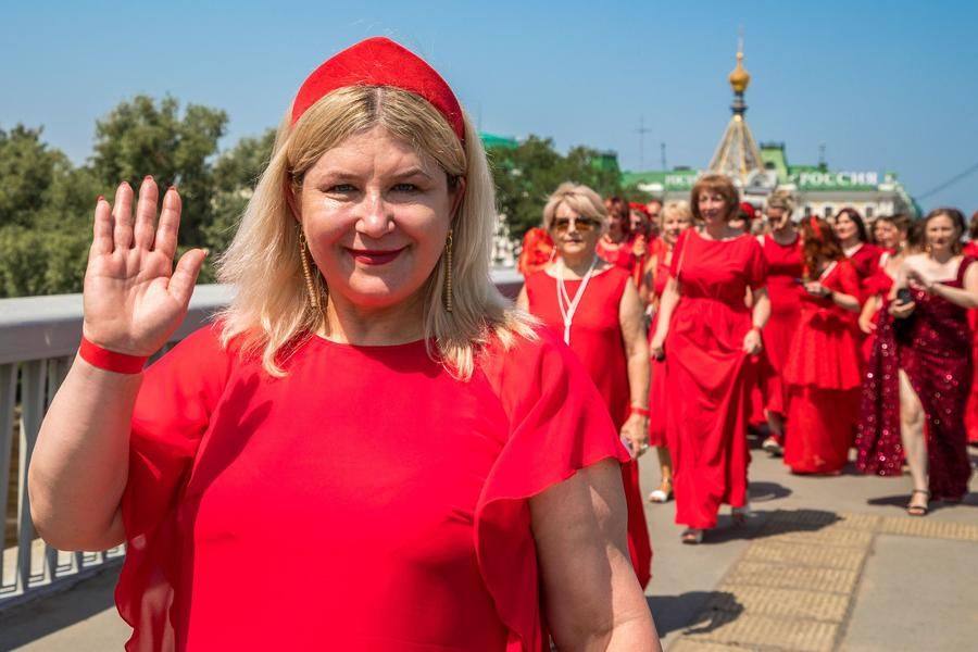 Stepping out in red was absolutely worth it, if only to find…