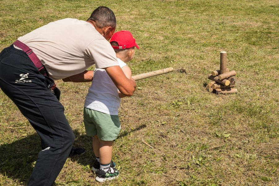 And don’t expect quick results at the bat‑and‑pin game — it’s tricky at first