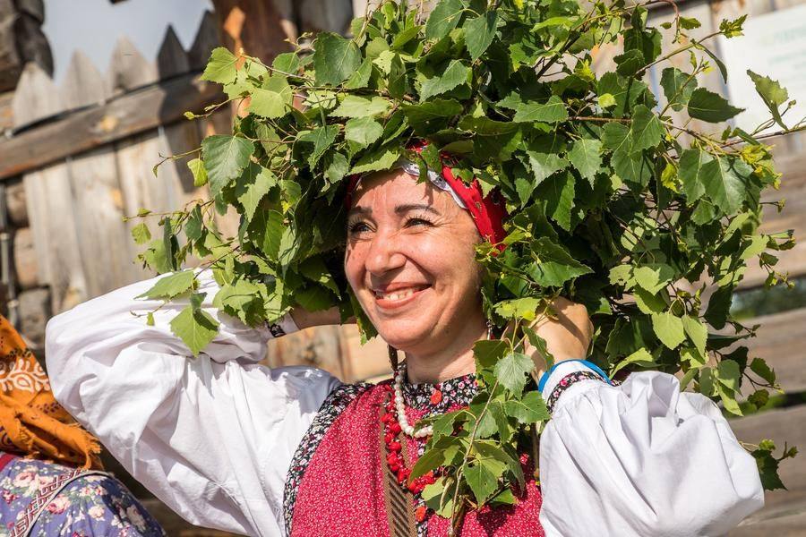 People linked hopes for a bountiful harvest to the white‑trunked trees