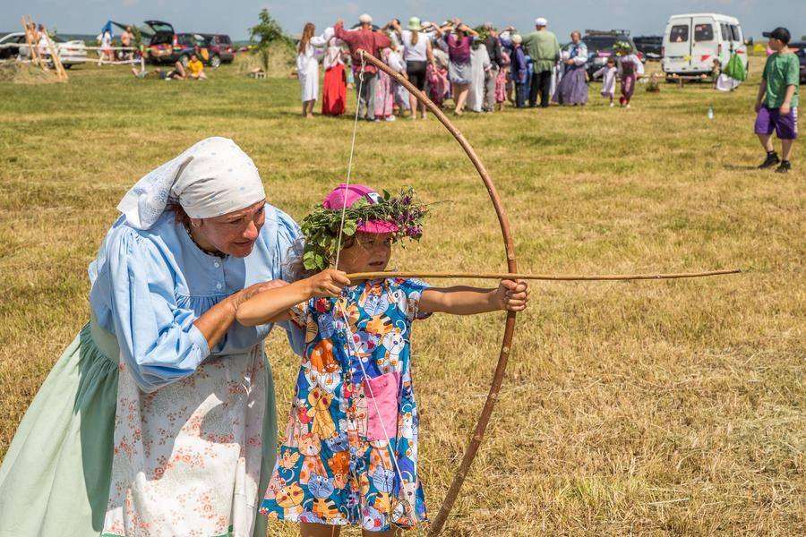 Shooting a homemade arrow from a homemade bow is no easy task