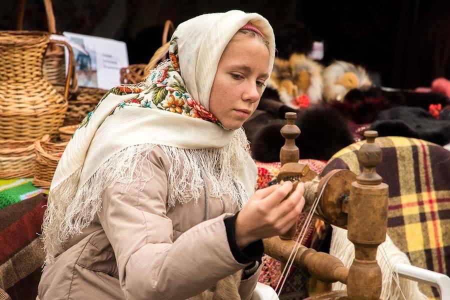 Everywhere you look, craftsmen and craftswomen are at work