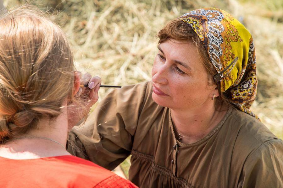Those tired of active fun are offered face painting and craft workshops