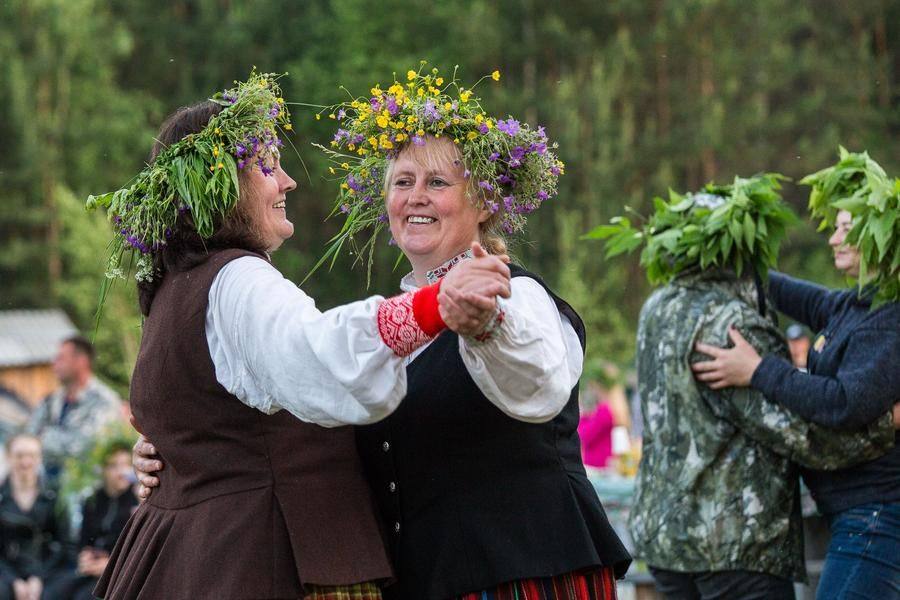Ancestors believed that dancing on Ligo night made the earth fertile