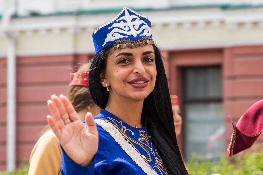 Armenian folk costumes feature a completely different kind of decoration