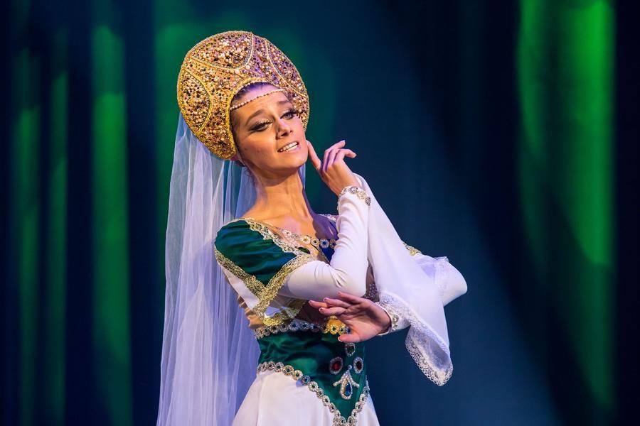 You could study the costume’s decorative details endlessly