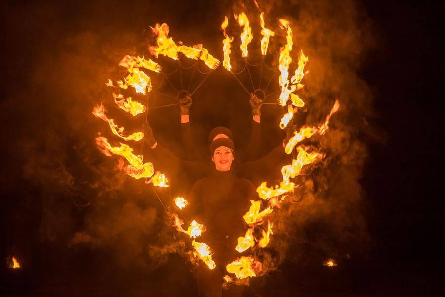 But seeing the fiery heart is a real treat