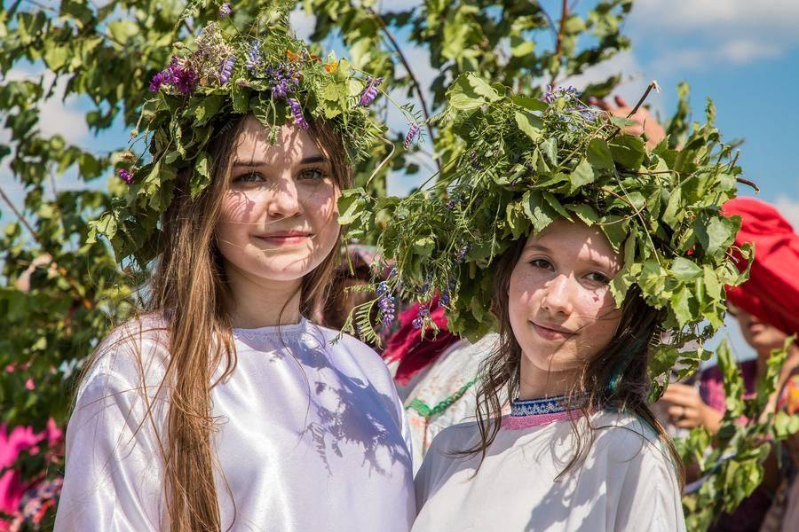 The lovely girls are almost ready for the final ritual