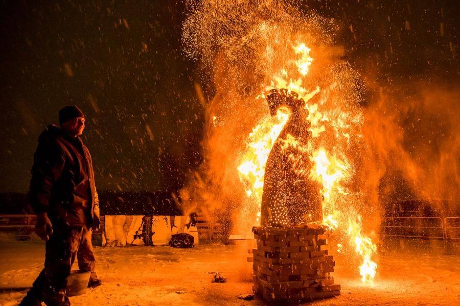 Sparkling chaos of the fiery element — number three!