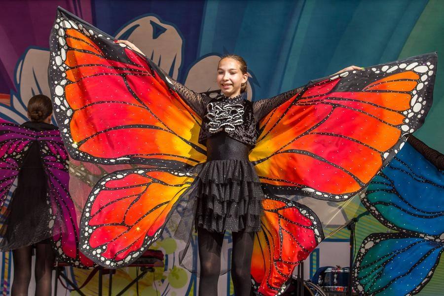 It’s not at all surprising to see fluttering butterflies as part of the program