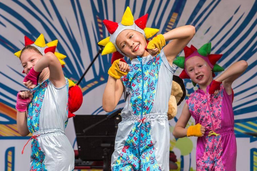 Cheerful hedgehogs take the stage next