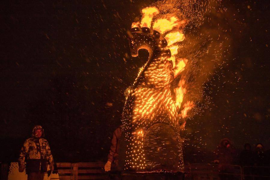 Finally, there is less and less fire