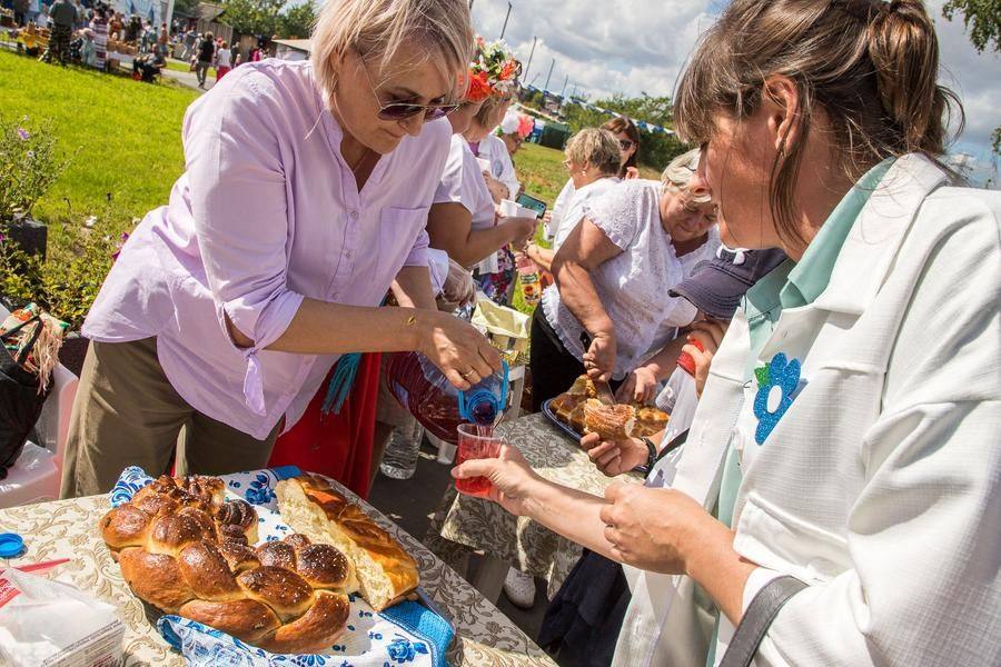 The tasting is perhaps the most eagerly awaited part of the festival